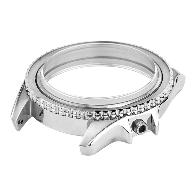 Custom Watches Case 316L Stainless Steel Sapphire Crystal Ceramic Bezel 39mm 43mm 007 Design for NH35 NH36 MIYOTA 8215 9015