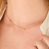Collier pendentif rubis en argent sterling 925 plaqué or 18 carats pour femmes, bijoux Xinyun Birthstone