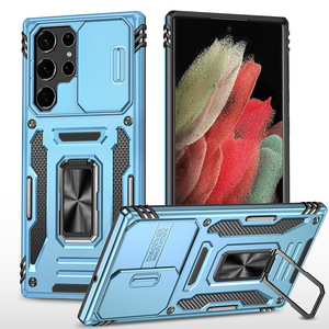 Custodia protettiva per cellulare con obiettivo per fotocamera scorrevole per <span class=keywords><strong>Samsung</strong></span> <span class=keywords><strong>M52</strong></span> custodia magnetica per anello con cavalletto antiurto ibrido per <span class=keywords><strong>Samsung</strong></span> A13 - Product Image 2