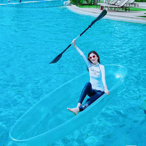 Canoë transparent robuste pour deux personnes avec vue sous-marine panoramique - Product Image 4