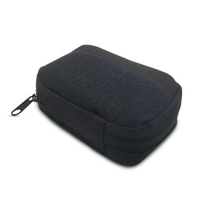 Portable Storage <b>Bag</b> Rectangle <b>Black</b> Zippered Oxford Cloth <b>Small</b> Item Packaging Cable Management Accessory - Product Image 2