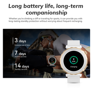 Montre connectée pour femmes tendance 2026, écran Android 1,28 pouce, appel BT, étanche, 200 mAh, surveillance de la santé, montre intelligente pour femmes HW5 <span class=keywords><strong>MINI</strong></span> - Product Image 4