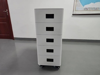 Batterie modulaire empilable Aimi 48V LiFePO4 100Ah, protection IP65, communication CAN, durée de vie 6000 cycles, sortie 5-10kW pour réseau