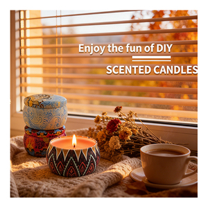 Natural Soy <b>Candle</b> Gift <b>Set</b> Premium Jar Packaging Aromatherapy Home Decor Wedding Keepsake Boutique Collection - Product Image 6