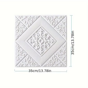 Adesivo <span class=keywords><strong>da</strong></span> <span class=keywords><strong>Parete</strong></span> 3D Moderno 35*35cm Carta <span class=keywords><strong>da</strong></span> Parati Autoadesiva Facile <span class=keywords><strong>da</strong></span> Applicare Decorazione per <span class=keywords><strong>Camera</strong></span> <span class=keywords><strong>da</strong></span> <span class=keywords><strong>Letto</strong></span> e Soggiorno - Product Image 6