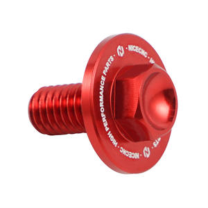 NICECNC 6PCS Boulons de protection de fourche avant pour Beta <span class=keywords><strong>RR</strong></span> 300 125 <span class=keywords><strong>250</strong></span> 390 450 500 2013-2019 X-TRAINER 300 2015-2022 <span class=keywords><strong>Kawasaki</strong></span> KX125 KX250 - Product Image 6