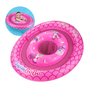 عوامات سباحة للأطفال من سويمبوبو قابلة للتخصيص، مقعد عائم للأطفال مصنوع من قماش بي في سي صديق للبيئة، قابل للنفخ مع مظلة - Product Image 4
