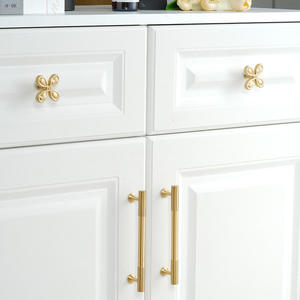 Vogue Custom Simple Modern Aluminum Wood <b>Net</b> Pattern Knurled Drawer Pulls Kitchen Cabinet <b>Door</b> Handle for Bedroom New Listing - Product Image 6