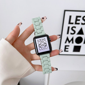 <span class=keywords><strong>Bracelet</strong></span> de montre en résine couleur bonbon pour <span class=keywords><strong>Apple</strong></span> <span class=keywords><strong>Watch</strong></span> <span class=keywords><strong>SE</strong></span> 41 42 45 44 46 49mm – Remplace les bracelets de montre - Product Image 3