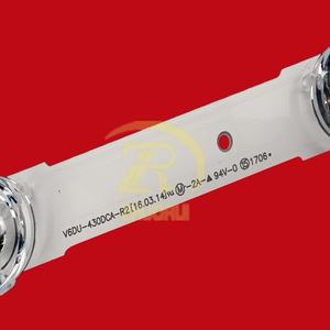 <span class=keywords><strong>ZR</strong></span>-816 Stock direct d'usine 43 pouces UE43KU6000 UE43MU7000 pour <span class=keywords><strong>S</strong></span>_KU3K_43_FL30_R5_REV1.0_160119_LM41-00269A Rétroéclairage LED pour téléviseur - Product Image 3