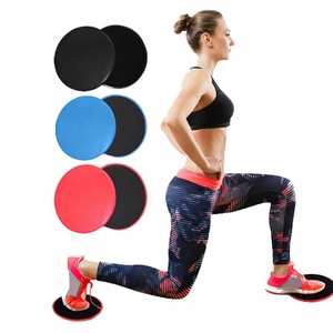 RC Fitness Wear Custom Logo OEM <b>ABS</b>+EVA Yoga Pilates Anti-Slip Lightweight Fitness Gliding Discs Core Sliders - Product Image 1