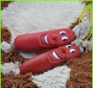 Satılık doğal kauçuk seks hayvan köpek oyuncak çevre dostu yenilik oyuncak - Product Image 4