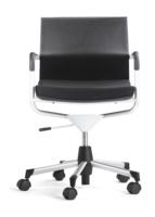 Chaise de bureau moderne NUOGO SEATING GS1760, ergonomique, confortable, chaise de travail pour le personnel, fonction de levage, design contemporain, matériau en tissu