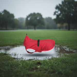 Imperméable pour chien Vimy XS 25 cm Rouge Vêtements imperméables pour animaux de compagnie - Product Image 3