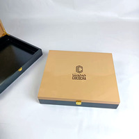 Boîtes cadeaux en bois de luxe de style nouveau, boîte à dattes