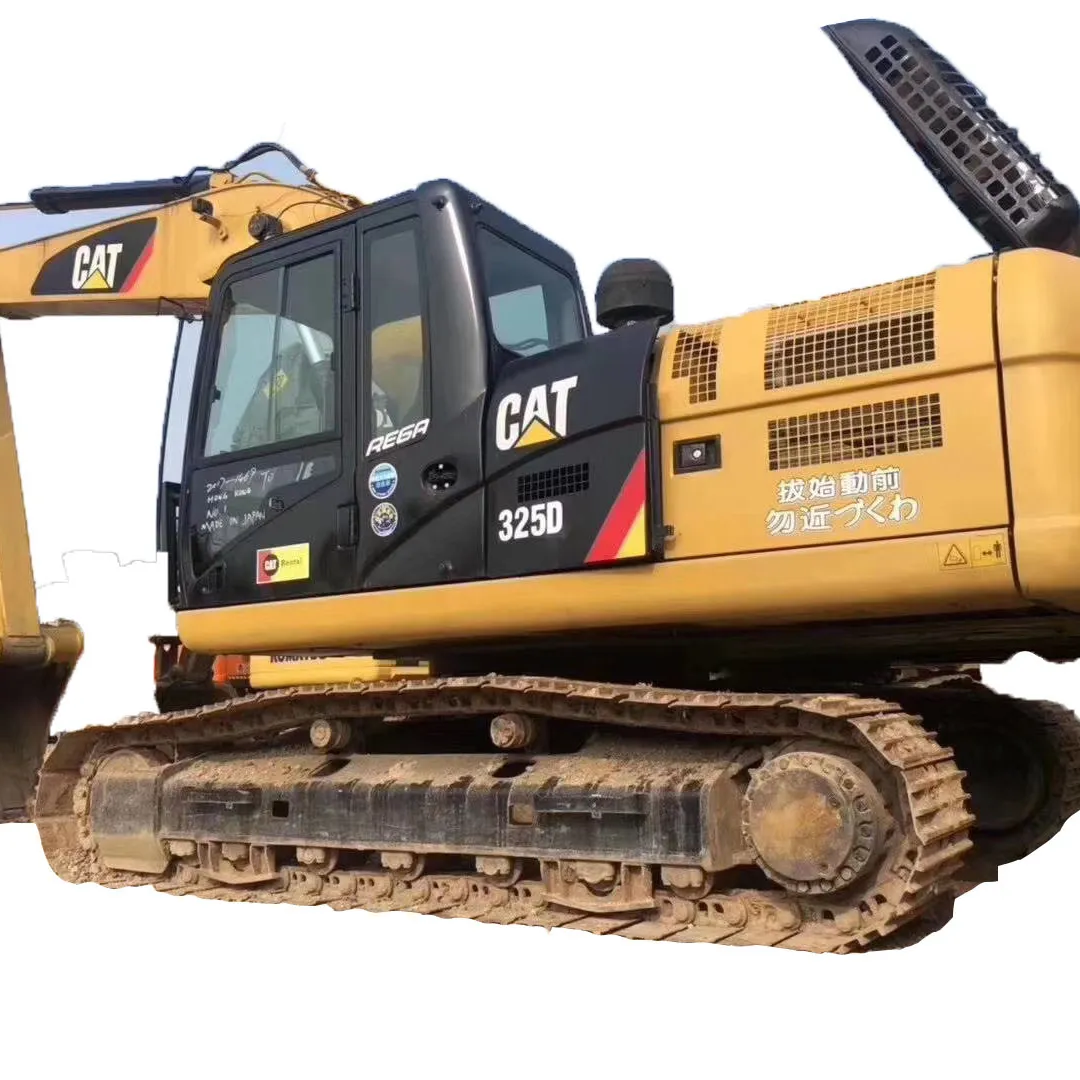 Caterpillar Cat 325D Used Crawler 20 Ton Hitachi Excavator Excavadora Usada Excavatrice Pelle D'occasion Excavators 325B 325C