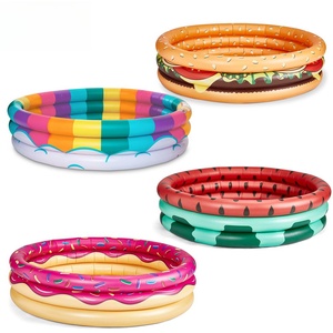 Thiết Kế Mới Nóng Bán PVC Dưa Hấu Bánh Pizza Donut Trẻ Em Của Đồ Chơi Bobo Bóng Hồ Bơi Bơm Hơi - Product Image 5