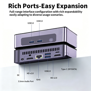 Mini PC OEM DIXIANG AMD Ryzen 5 <span class=keywords><strong>5500U</strong></span> 8 Go + 256 Go SSD, GPU <span class=keywords><strong>Vega</strong></span> <span class=keywords><strong>7</strong></span>, Windows 11, ordinateur compact et petit pour le bureau, la maison et les jeux - Product Image 6