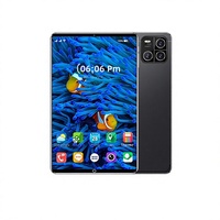 Pabrik Sumber Penjualan Terbaik Lintas Negara Tablet Android Google MTK 101-inci Pad6 Dual-SIM Dual-standby 5G untuk Panggilan Telepon