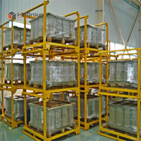Stapelbarer Transport Industries tapler Tragbares bewegliches zerlegbares bebens ic heres Nestainer-Gestell