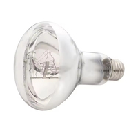 Lampe HID pour reptiles à haute intensité UVA UVB R115 100W 220V E27 4100K Blanc neutre IP65 Ra60 pour terrarium de tortue