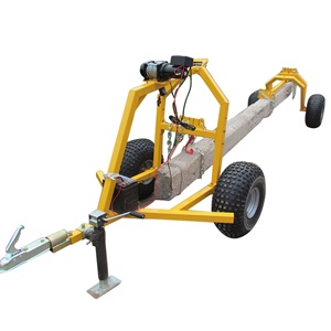 Remorque agricole standard de remorque de bois de construction de grume d'atv de machines de sylviculture à <span class=keywords><strong>vendre</strong></span> - Product Image 5