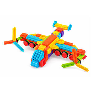 Juguete Educativo de Construcción, Cubo con 100 Piezas Creativas para Niños Mayores de 3 Años, Juego de Bloques de Construcción - Product Image 3