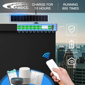 Customized Smart Office Cordless Motorized Electric Sunshade Blackout Fabrics <b>Window</b> <b>Shades</b> Roller Blinds - Product Image 3