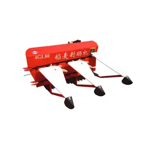 Agricultura totalmente automático arroz Reaper Binder equipo pequeño QLN-4G80 trigo Reaper Binder máquina para Tractor en China