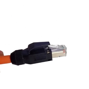 Câble réseau industriel à double blindage de catégorie 5 avec connecteur métallique <span class=keywords><strong>R45</strong></span> Conducteur toronné Matériau isolant PE - Product Image 6