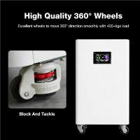 Batterie LiFePO4 48V 200Ah 300Ah 10Kwh 15Kwh pour stockage d'énergie solaire domestique, pack de batteries empilables pour système d'énergie solaire