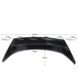 สปอยเลอร์หลัง FRP ทรง V2 สำหรับกันชนหลังรถยนต์นิสสัน 350Z ปี 2003-2005 ยี่ห้อ OLOTDI - Product Image 2