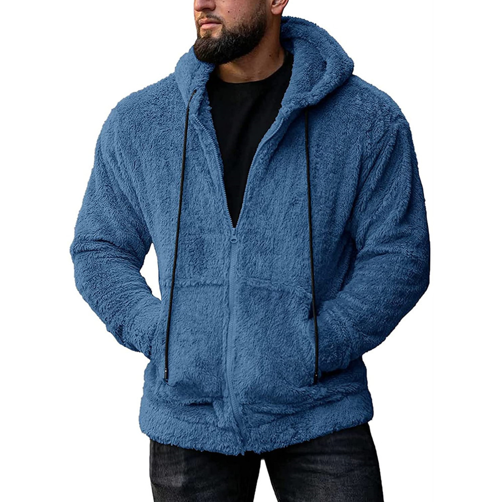 fuzzy moletom com capuz mens