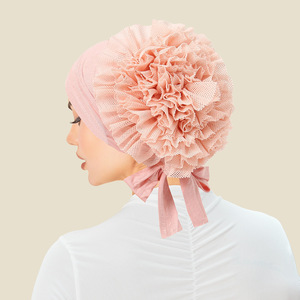 Zifeng OEM hồi giáo đầu quấn CHEMO Turban phụ nữ Turban Beanie tua hat - Product Image 4