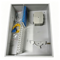 Boîtier de distribution de fibre optique 96 cœurs SC/UPC étanche à montage mural, boîtier de terminaison optique pour FTTH haut débit 5G/GPRS