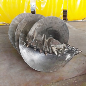 <b>Drilling</b> Bucket Straight <b>Auger</b> with Teeth or Flat Teeth Construction Machinery Parts for Pile Driver - Product Image 5