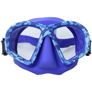 Montura de camuflaje de alta calidad, gafas templadas, lente de 85cc, bajo volumen, máscara de buceo - Product Image 3
