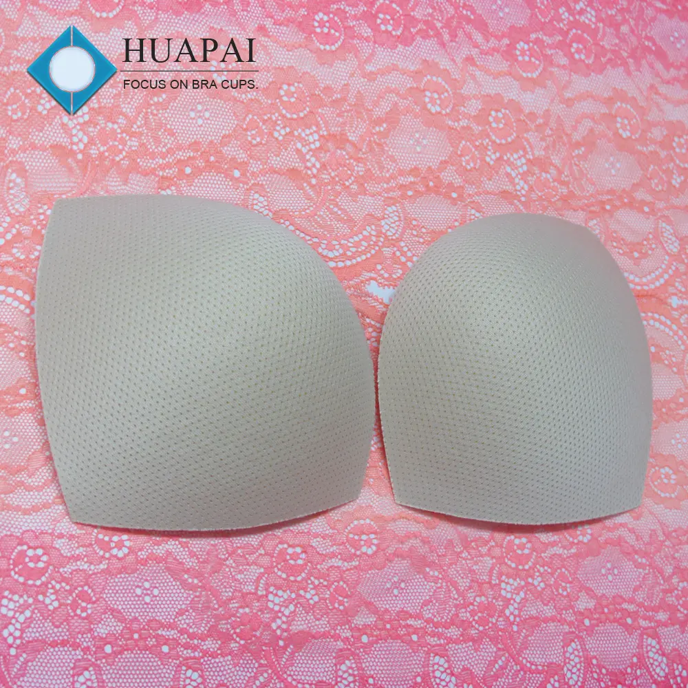 Huapai Padding air hole sponge bra cup sexy women breast enhance