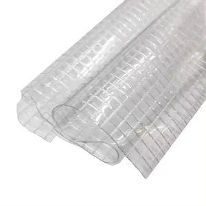 High Quality Rain Resistant Transparent Pvc Mesh Tarpaulin