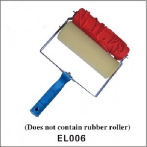 فرشاة سلكية فولاذية بمقبض مطاطي قطرها 1 بوصة أداة تلميع لديكور الجدران - Product Image 4