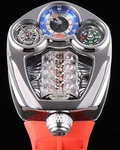 高品质雅各布超级汽车机械表男士手表 - Product Image 1