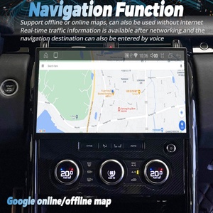 Pantalla Navirider Android 15 Auto AHD de 13 Pulgadas para Land Rover Discovery 5 2013-2019, Reproductor Multimedia para Auto, Video, 4G, GPS, Navi, Carplay - Product Image 1