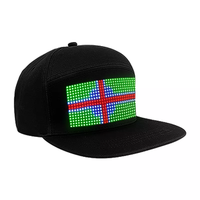 Casquette de baseball lumineuse à LED RGB, écran matriciel programmable couleur intégrale, casquette de sport, chapeau de pêcheur, écran souple DIY