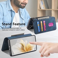 Étui de protection magnétique détachable anti-RFID avec porte-cartes pour Vivo V50 Lite Y29 Y200 S30 Pro – Coque de téléphone intégrale