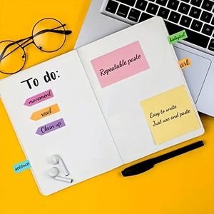 Bloc de Notas Adhesivas Rectangulares de PU Personalizadas, Calendario, para Uso en Oficina, Autoadhesivas, Regalo Promocional Personalizado - Product Image 4