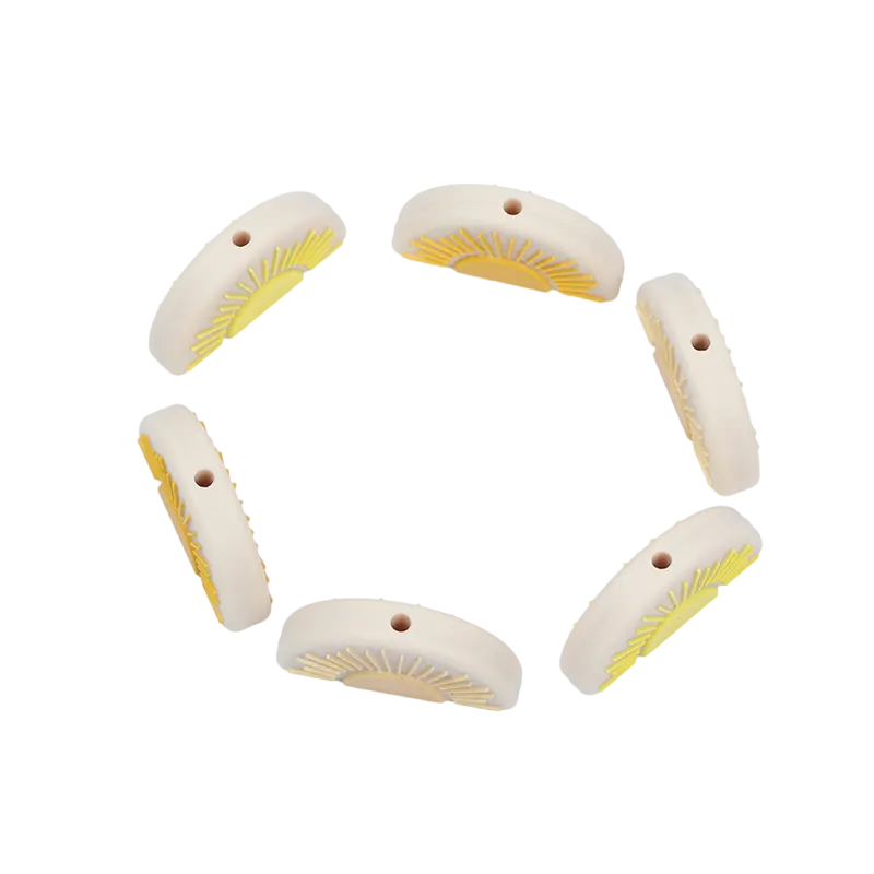 Nouveau produit 2023 bpa free food grade silicone focal beads braccialetto all'ingrosso perline per kit di creazione di gioielli