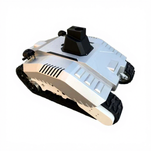 <b>Remote</b> <b>Control</b> <b>Robot</b> Crawler Chassis Rubber Tracked 120kg Load Capacity IP54 Protection Transporter Robotics Kits - Product Image 1