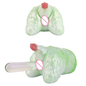 Masturbador Masculino de Silicona G6617, Diseño de Torso de Bestia Espiritual de Porcelana Jade, con Glúteos Grandes y Sensación Envolvente Intensa - Product Image 1