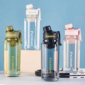Summer PC Travel <b>Cup</b> Unisex <b>Large</b> Capacity Food Grade <b>Tea</b> Strainer Stylish Minimalist Water Bottle OEM ODM - Product Image 5