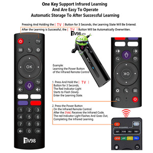 Tv98atv H313 Android 14 HD 5g Wifi + cho Bluetooth Set-Top Box Quad Core Bộ vi xử lý mạng TVBOX Máy nghe nhạc - Product Image 2